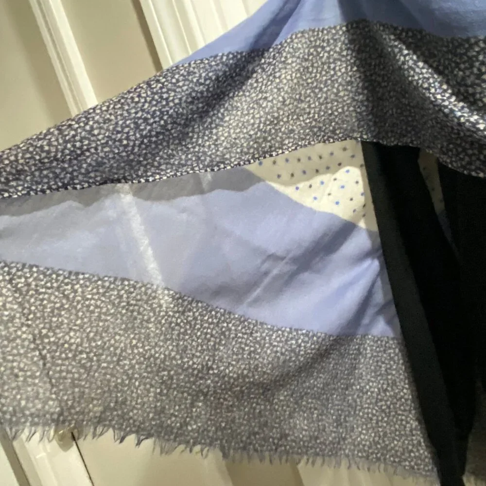 Wool Whimsigoth Fairy Boho Polka Dot Wrap Shawl  74” X 32